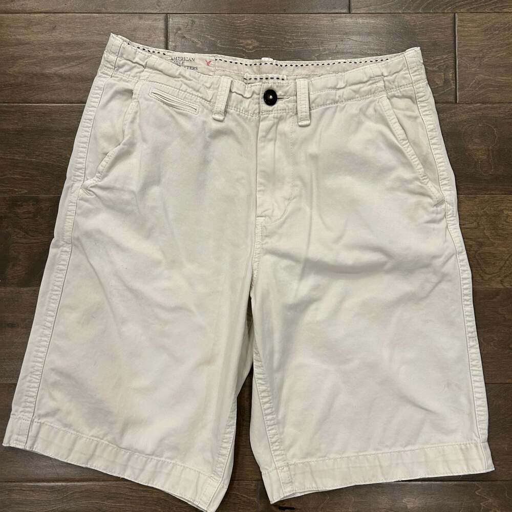 American Eagle Outfitters Men's‎ Khaki Chino Shorts 32